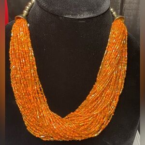 Vintage Seed Bead Necklace